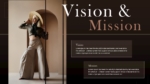 Vision and Mission Fashion Lookbook Template PowerPoint and Google Slides