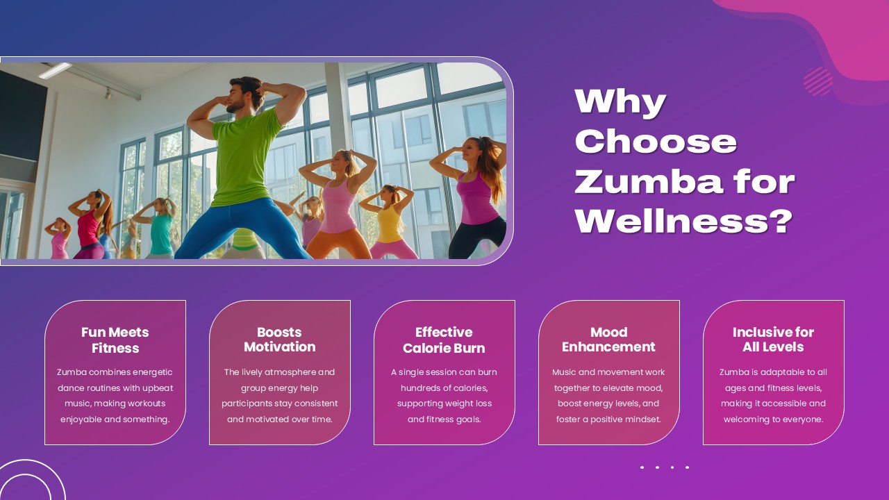 Why Choose Zumba for Wellness PowerPoint and Google Slides