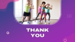 Zumba Wellness Program Thank You Slide PowerPoint and Google Slides