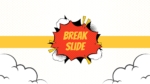 Break Slide Comic Book Style Template for PowerPoint and Google Slides
