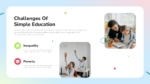 Challenges of Simple Education Template for PowerPoint and Google Slides