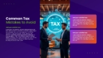 Common Tax Mistakes to Avoid PowerPoint and Google Slides
