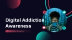 Digital Addiction Awareness Template for Google Slides PPT