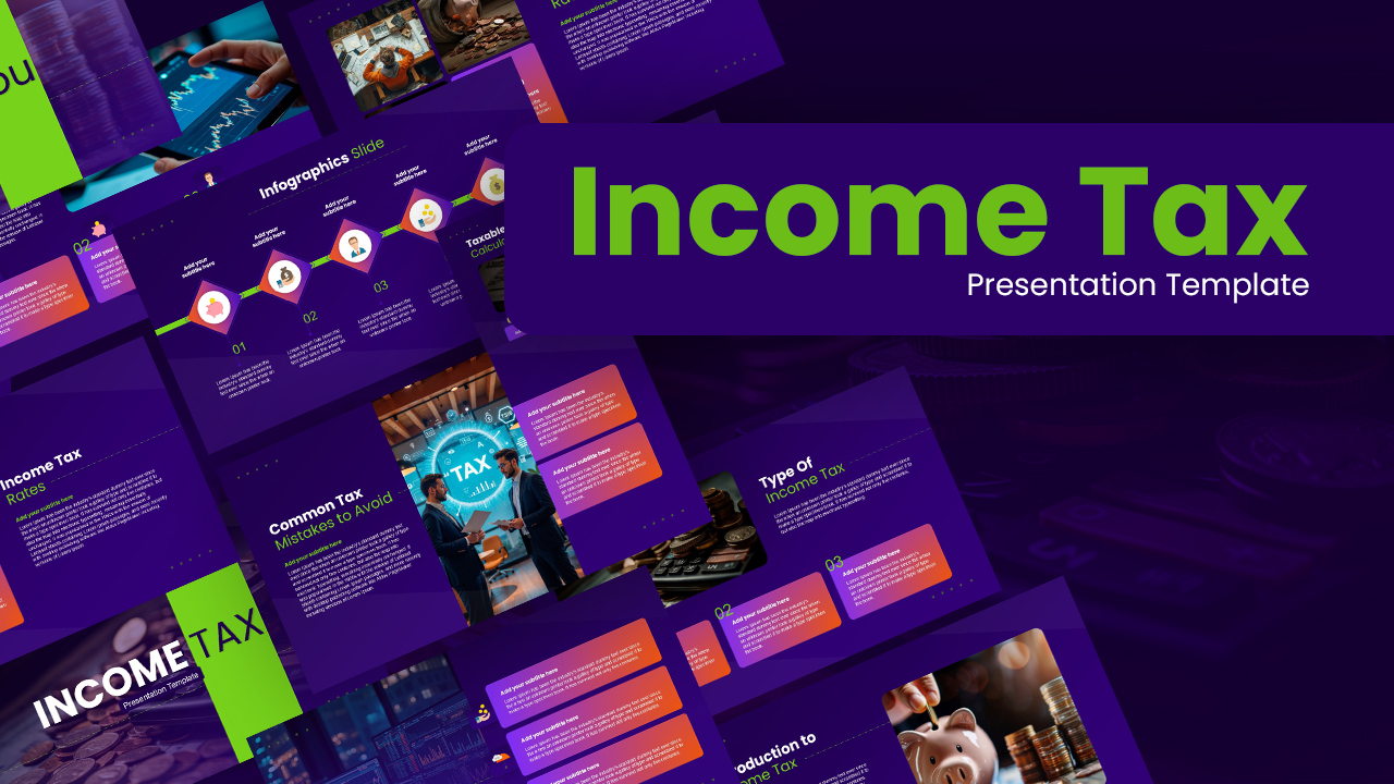 Income Tax Presentation Template for PowerPoint and Google Slides