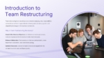 Introduction to Team Restructuring PowerPoint Google Slides