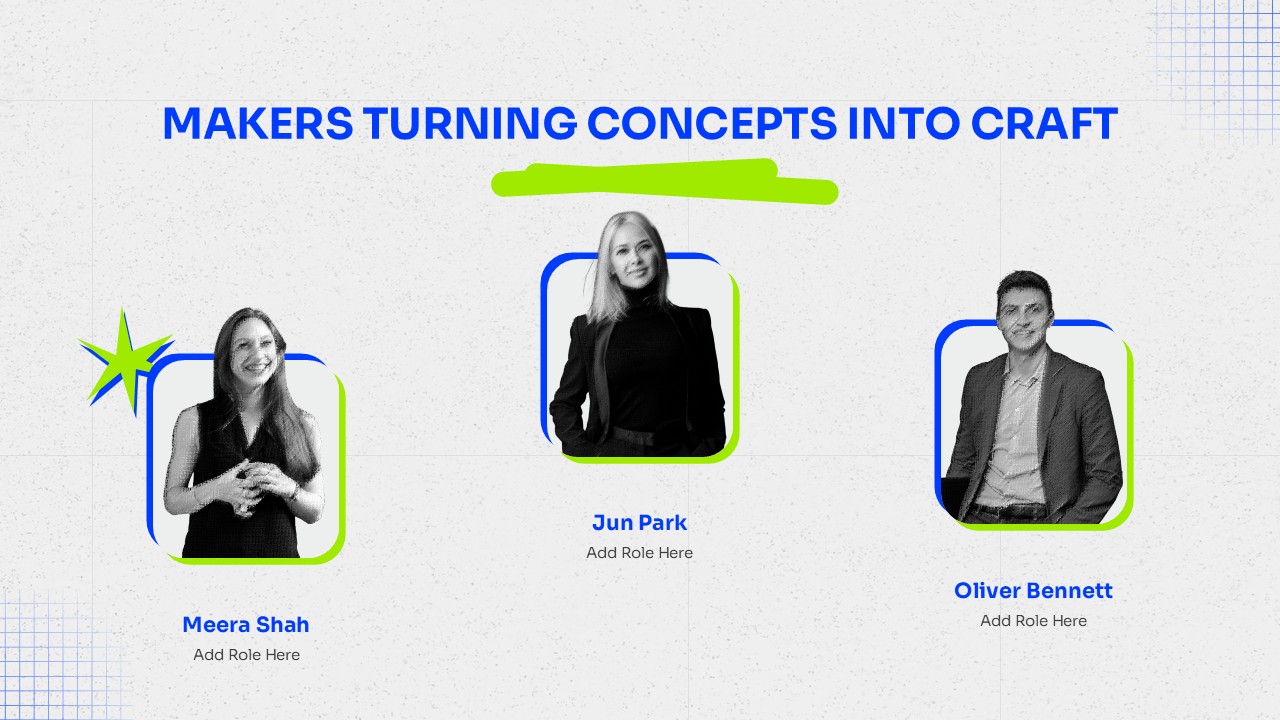 Makers Turning Concepts into Craft PPT and Google Slides