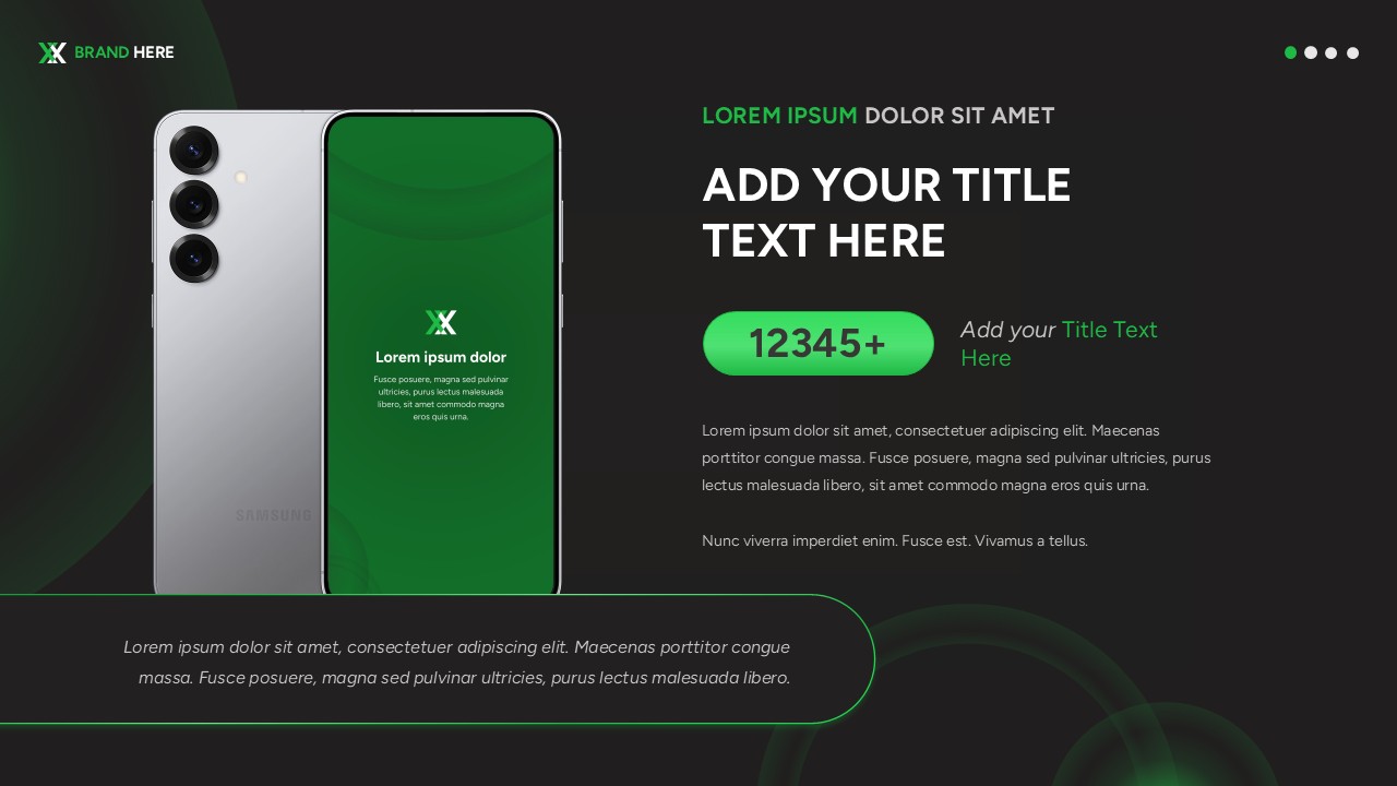 Mobile App Presentation Template Google Slides and PowerPoint