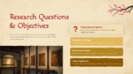 Research Questions and Objectives PPT Google Slides