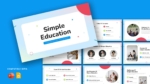 Simple Education Template for PowerPoint and Google Slides