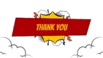 Thank You Slide Comic Book Style Template for PowerPoint and Google Slides