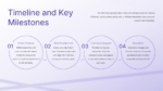 Timeline and Key Milestones PowerPoint Google Slides