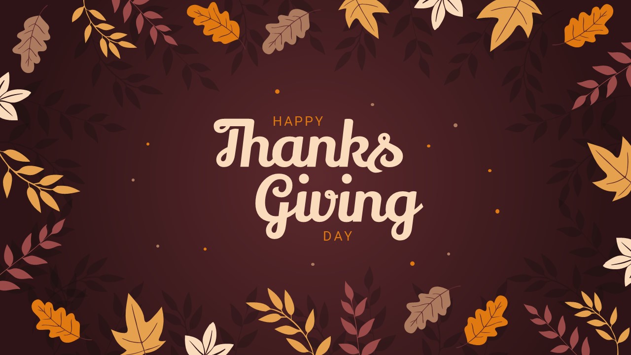 Happy Thanksgiving Day PowerPoint and Google Slides