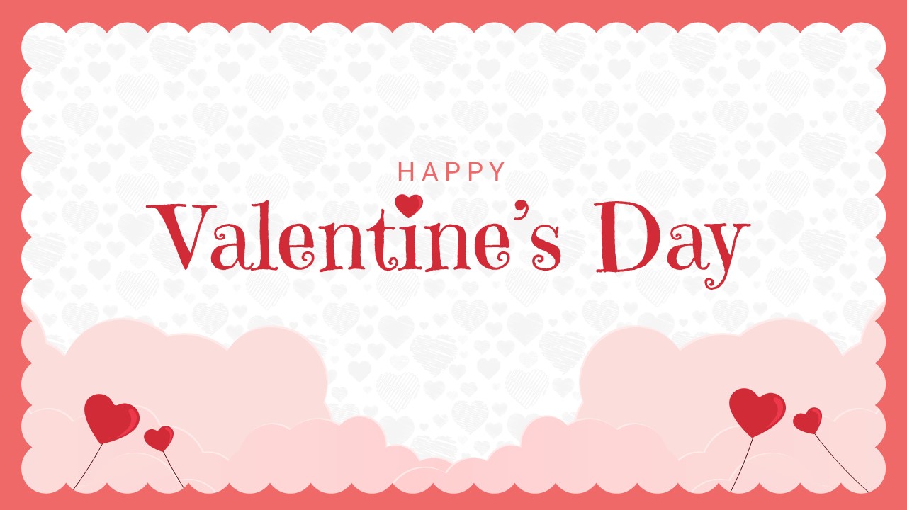 Happy Valentines Day Template for PowerPoint and Google Slides