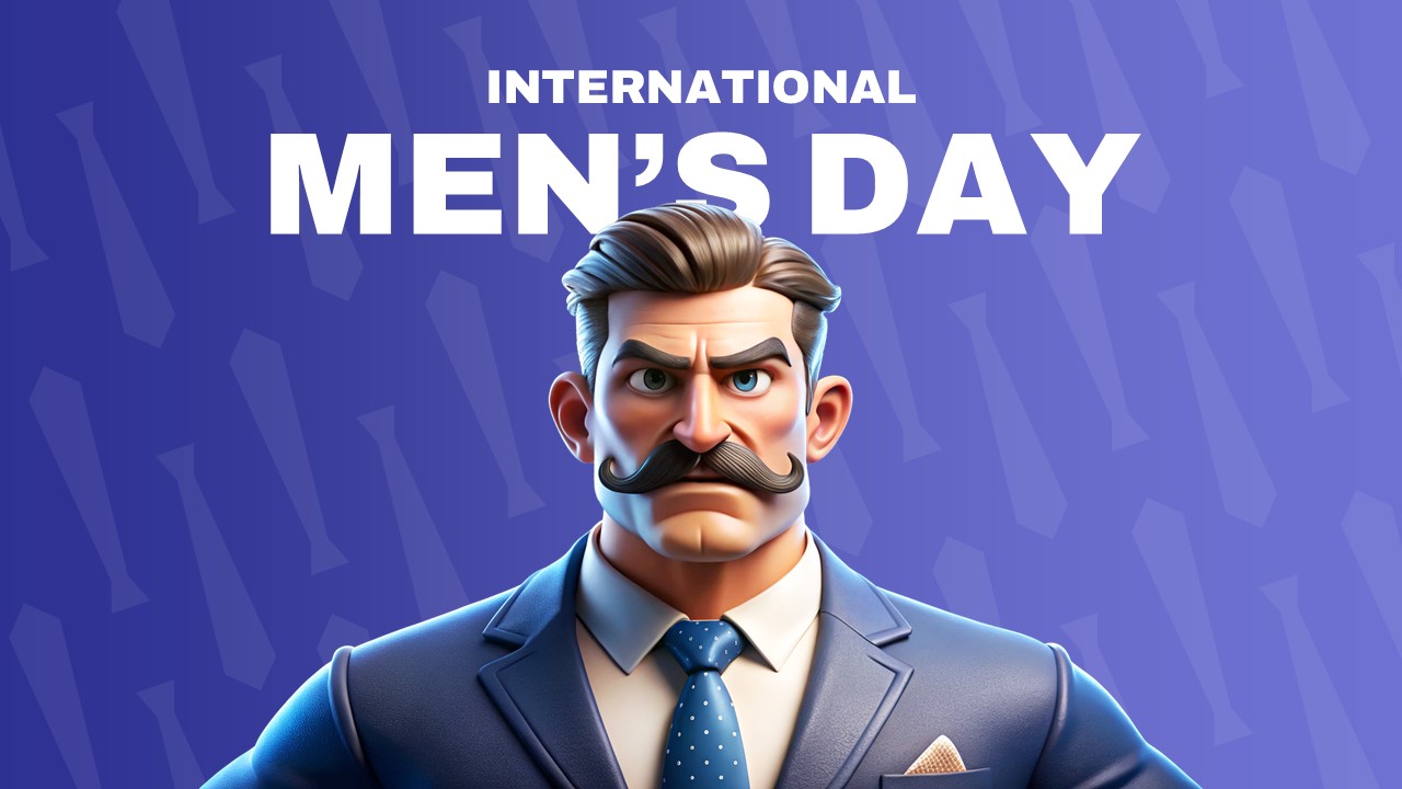 International Mens Day PowerPoint and Google Slides Template