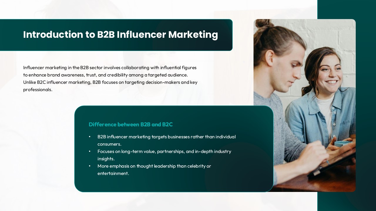 Introduction B2B Influencer Marketing Strategy PPT Google Slides