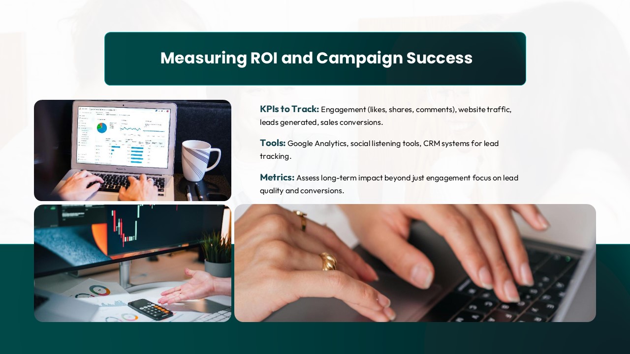 Measuring ROI and Campaign Success PowerPoint and Google Slides