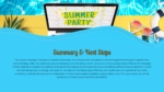Summer Campaign Summary and Next Steps PowerPoint and Google Slides
