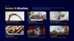Amusement Park Services and Attractions Template for PPT and Google Slides