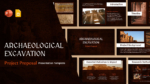 Archaeological Excavation Project Proposal Template PPT Google Slides