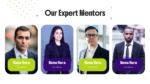 Our Expert Mentors Template PPT Google Slides