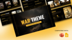 War Theme Presentation Template for PowerPoint and Google Slides