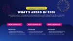 Whats Ahead in 2026 Template for PowerPoint and Google Slides