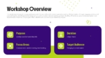 Workshop Overview Template PowerPoint Google Slides
