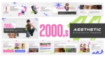 An Image That Shows a 2000s Aesthetic Template for PowerPoint and Google Slides