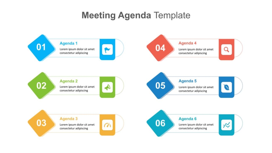 An Image that shows a Simple Meeting Agenda PPT. Explore the 10 best Agenda PPT Templates for business meetings, covering team updates, workshops, and strategy sessions with clear structure