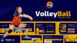 Free Volleyball Presentation Template for PowerPoint and Google Slides
