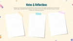 Notes & Reflections Presentation Template for PowerPoint and Google Slides. Using This Elementary School Weekly Planner Presentation Template