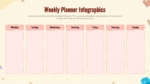 Weekly Planner Infographics Template for PowerPoint and Google Slides. Using This Elementary School Weekly Planner Presentation Template