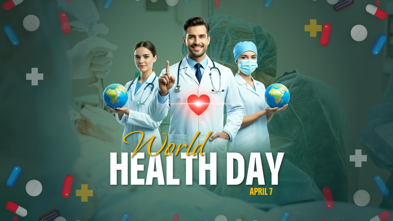 An Image That Shows a World Health Day Template for PowerPoint and Google Slides