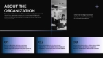 An Image That Shows About the Organization Presentation Templates, Internship Report Template for PowerPoint, and Google Slides