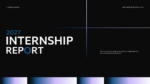 An Image that Shows Internship Report Template for PowerPoint and Google Slides