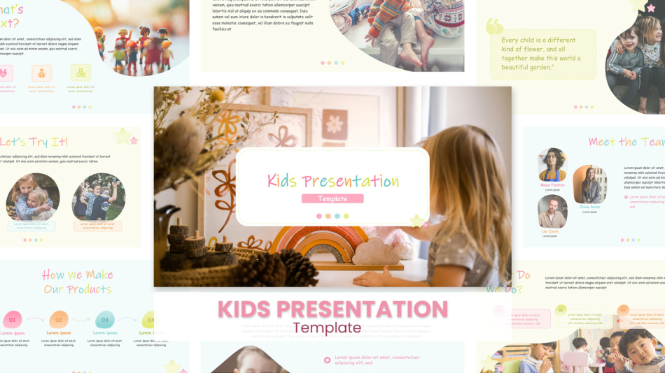 An Image That Shows Kids Presentation Templates, Find Free Google Slides themes designed for business meetings, education presentations