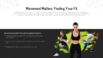 An Image That Shows Movement Matters Finding Your Fit Templates, Nutrition and Healthy Eating Habits template
