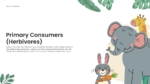 An Image That Shows Primary Consumers-Herbivores Templates. Use the Food Chain Templates for PowerPoint and Google Slides
