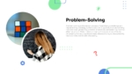 An Image That Shows Problem-Solving Presentation Template, Editable Critical Thinking Training template for PowerPoint and Google Slides