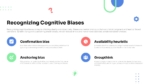 An Image That Shows a Recognizing Cognitive Biases Template, Editable Critical Thinking Training template for PowerPoint and Google Slides