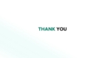 Minimal presentation slide with a clean light background featuring the text “Thank You” in bold green and black typography, used as a closing slide for a professional presentation.