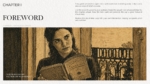 reword introduction slide from The Vintage Book Collection presentation template featuring a vintage-style illustration of a person reading a book, elegant editorial typography, textured paper background, and a chapter introduction layout for literature, education, history, and storytelling presentations.