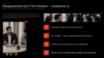 Conflict resolution slide showing four practical steps for handling workplace disagreements
